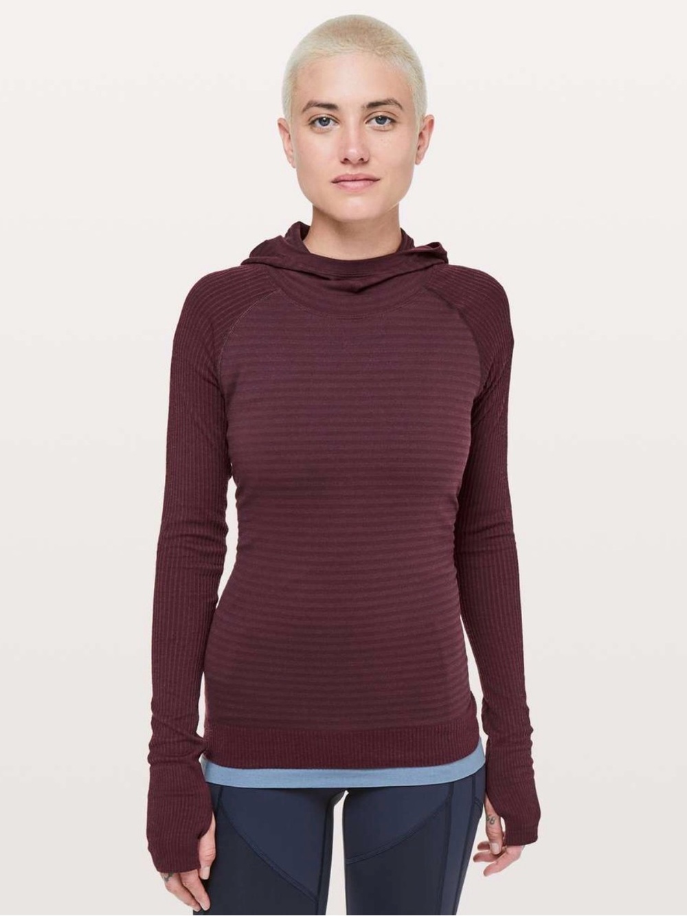 Lululemon Keep The Heat Thermal Hoodie Dark Adobe